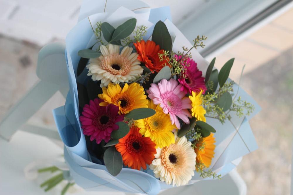 Букет цветов из: Герберы в Костино-Отдельце