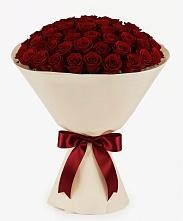 Букет 101 Бордовая роза Блэк Бакарра в Костино-Отдельце