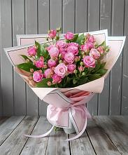 Букет Розовый кустик #REPLACE_PRED# Костино-Отдельце