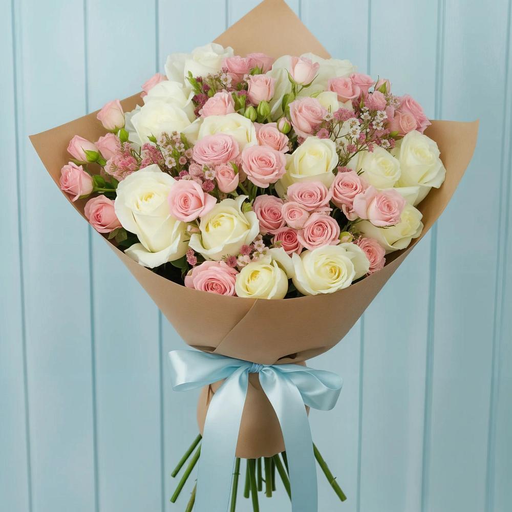 Букет цветов из: Розы в Костино-Отдельце