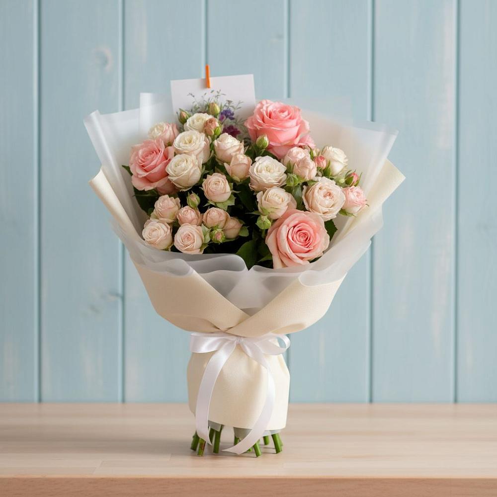 Букет цветов из: Розы в Костино-Отдельце