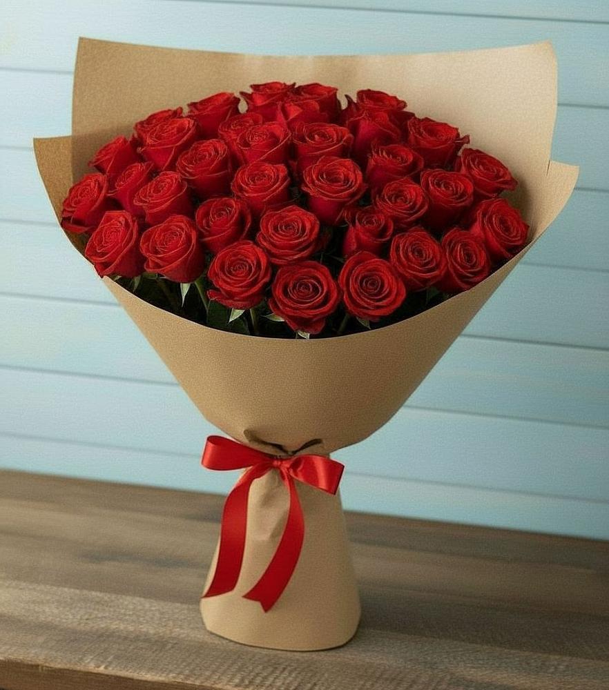 Букет Красные розы Милано в Костино-Отдельце
