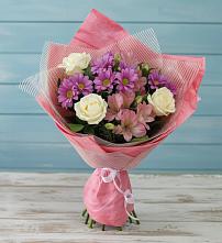 Букет цветов из:  Герберы в Костино-Отдельце