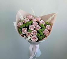 Букет цветов из:  Розы и Хризантемы в Костино-Отдельце