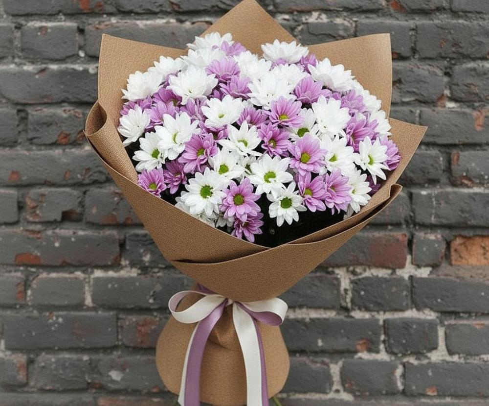 Букет цветов из: Хризантемы в Костино-Отдельце