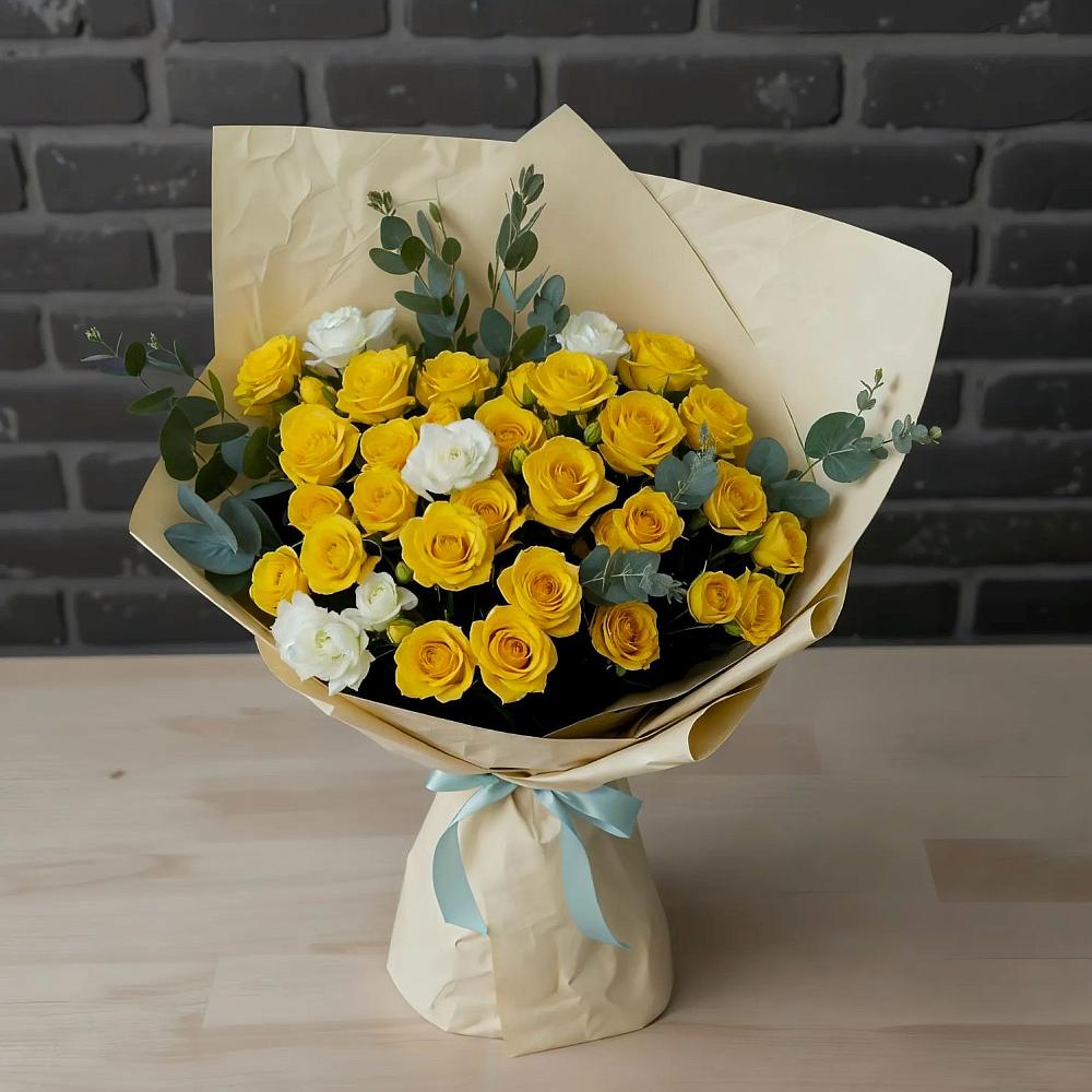 Букет цветов из: Розы в Костино-Отдельце