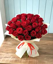 Букет 29 Красных роз #REPLACE_PRED# Костино-Отдельце