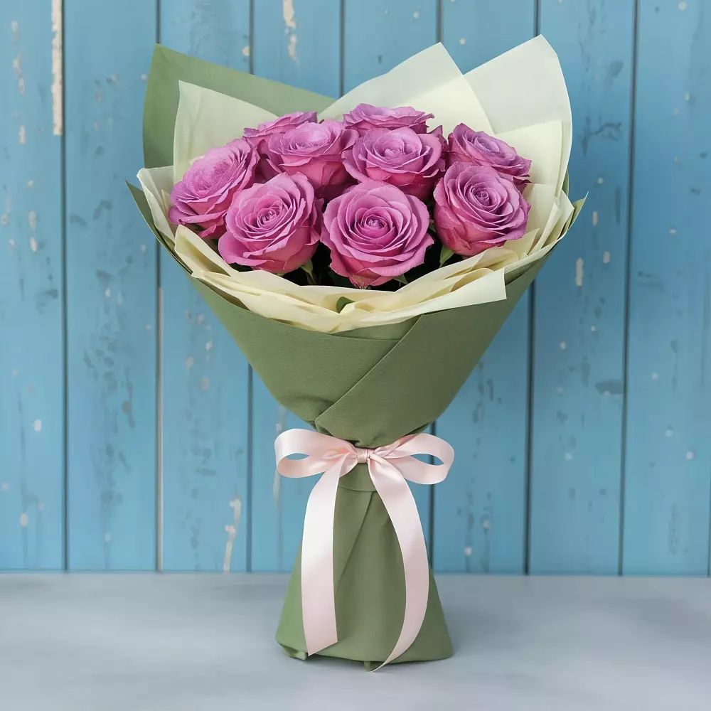 Букет Розы Фёрст Леди в Костино-Отдельце