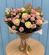 Букет цветов из:  Розы в Костино-Отдельце