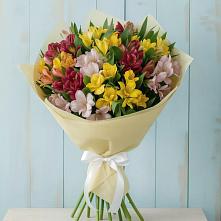 Букет цветов из:  Альстромерии #REPLACE_PRED# Костино-Отдельце