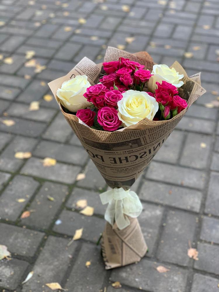 Букет цветов из: Розы в Костино-Отдельце