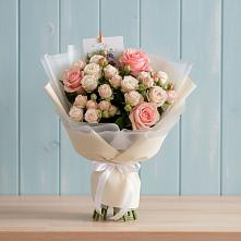 Букет цветов из:  Розы в Костино-Отдельце