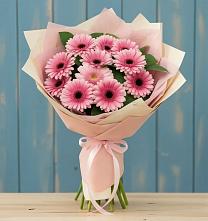Букет цветов из:  Герберы в Костино-Отдельце