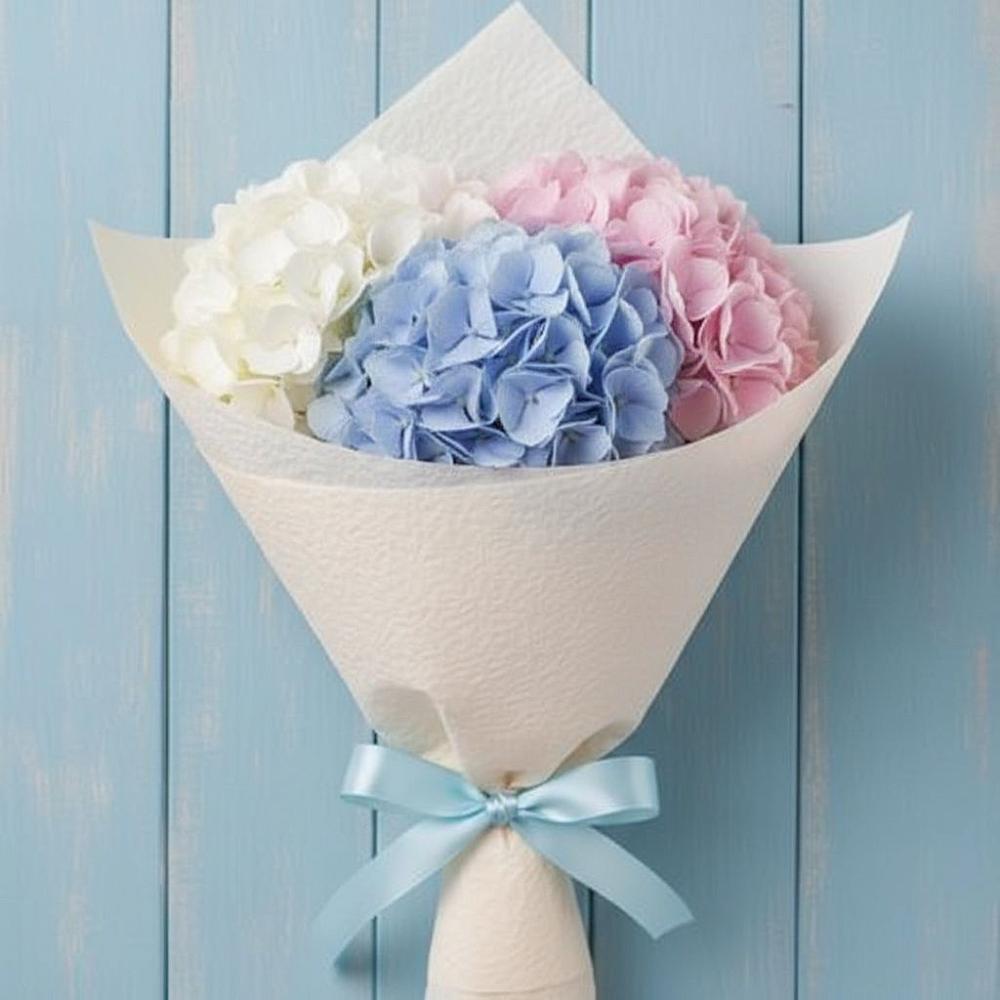 Букет цветов из: Гортензия в Костино-Отдельце