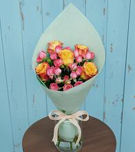 Букет цветов из:  Розы #REPLACE_PRED# Костино-Отдельце