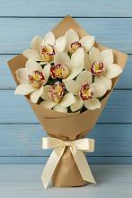 Букет цветов из:  Орхидеи и Розы #REPLACE_PRED# Костино-Отдельце