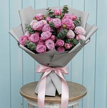 Букет цветов из:  Розы #REPLACE_PRED# Костино-Отдельце